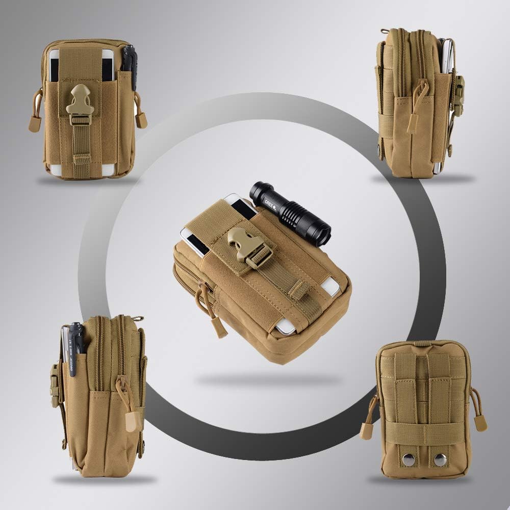 Tactical Molle Belt Pouch Mili - Outdoor Camping Adventure ulasan dan harga