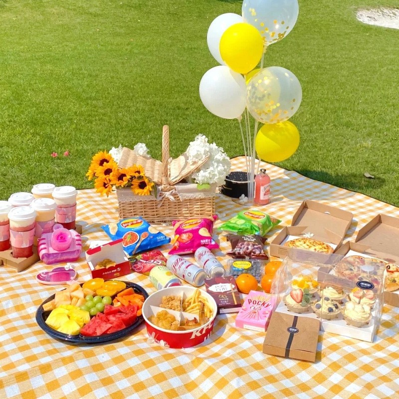 200x200cm Extra Large Picnic M - Outdoor Camping Rug ulasan dan harga