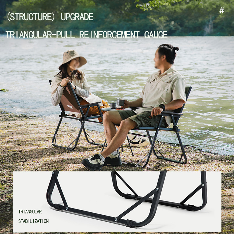 BISINNA Outdoor Folding Campin - Outdoor Camping Lounge Chairs ulasan dan harga