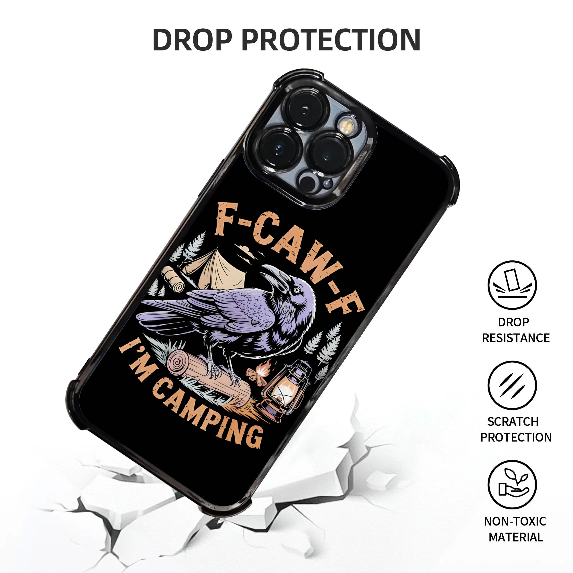 Funny Raven F CAW F I'm Campin - Outdoor Camping Adventure ulasan dan harga
