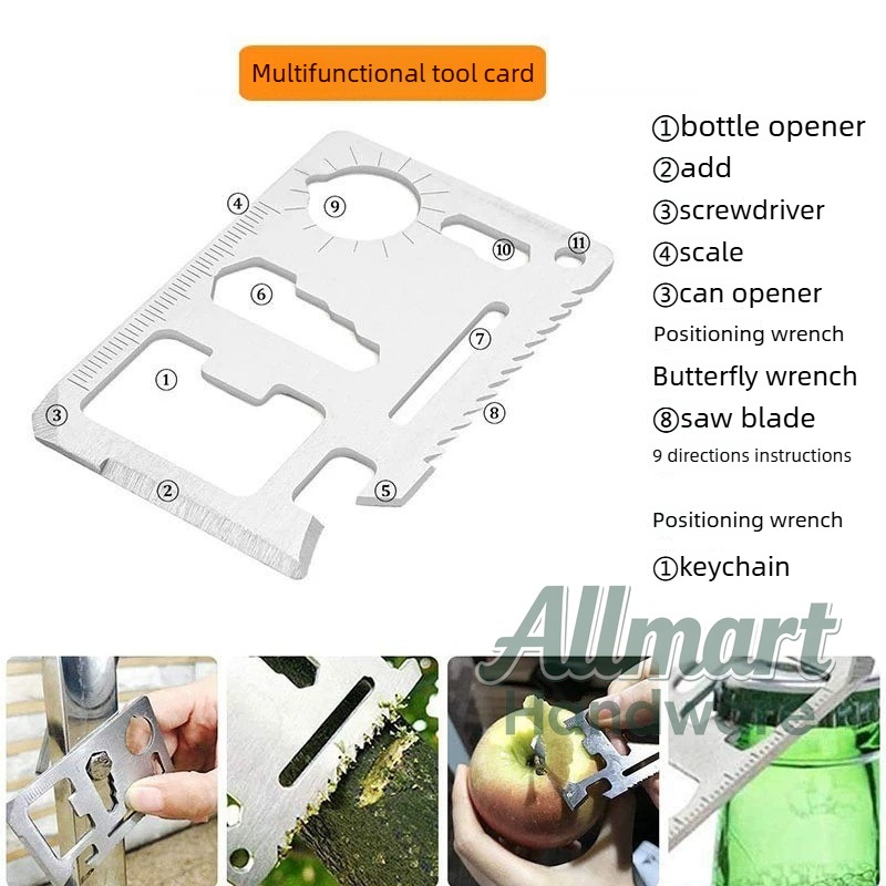 Multi functional portable EDC  - Outdoor Camping Equipment ulasan dan harga