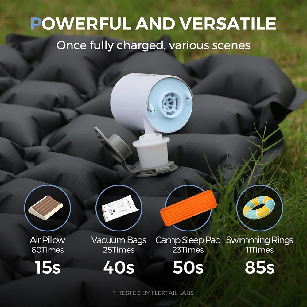 FLEXTAIL Portable Air Pump, Mi - Outdoor Camping Sleeping Bag ulasan dan harga