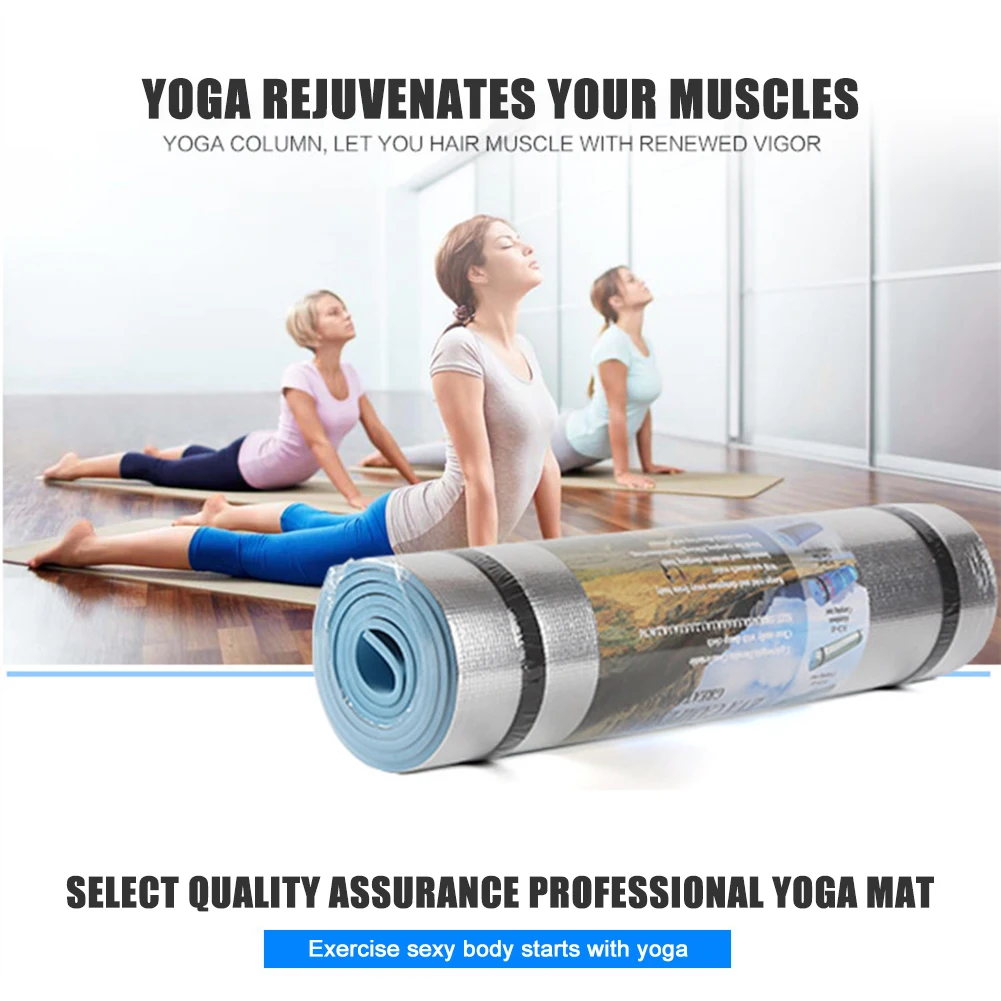 6mm Thick EVA Yoga Mat Moistur - Outdoor Camping Rug ulasan dan harga