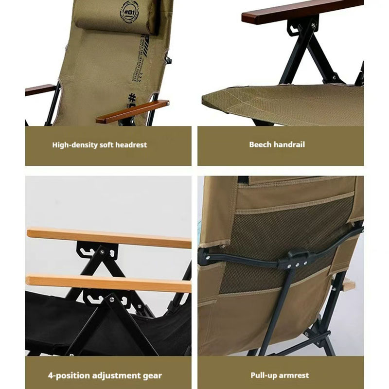 Folding High Back Beach Campin - Outdoor Camping Lounge Chairs ulasan dan harga