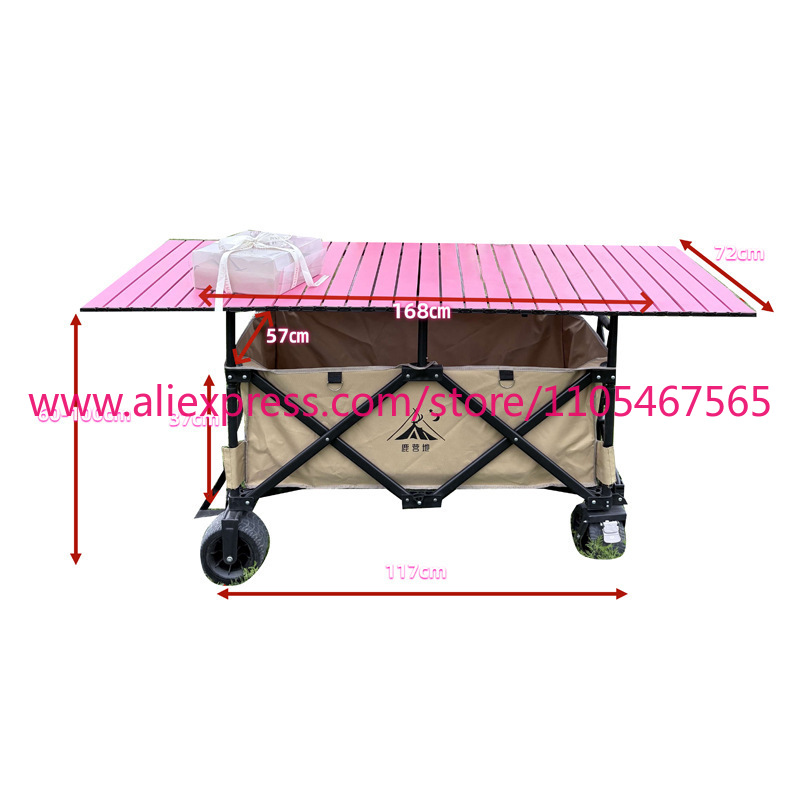 1PCS camper stall large foldab - Outdoor Camping Table Foldable ulasan dan harga