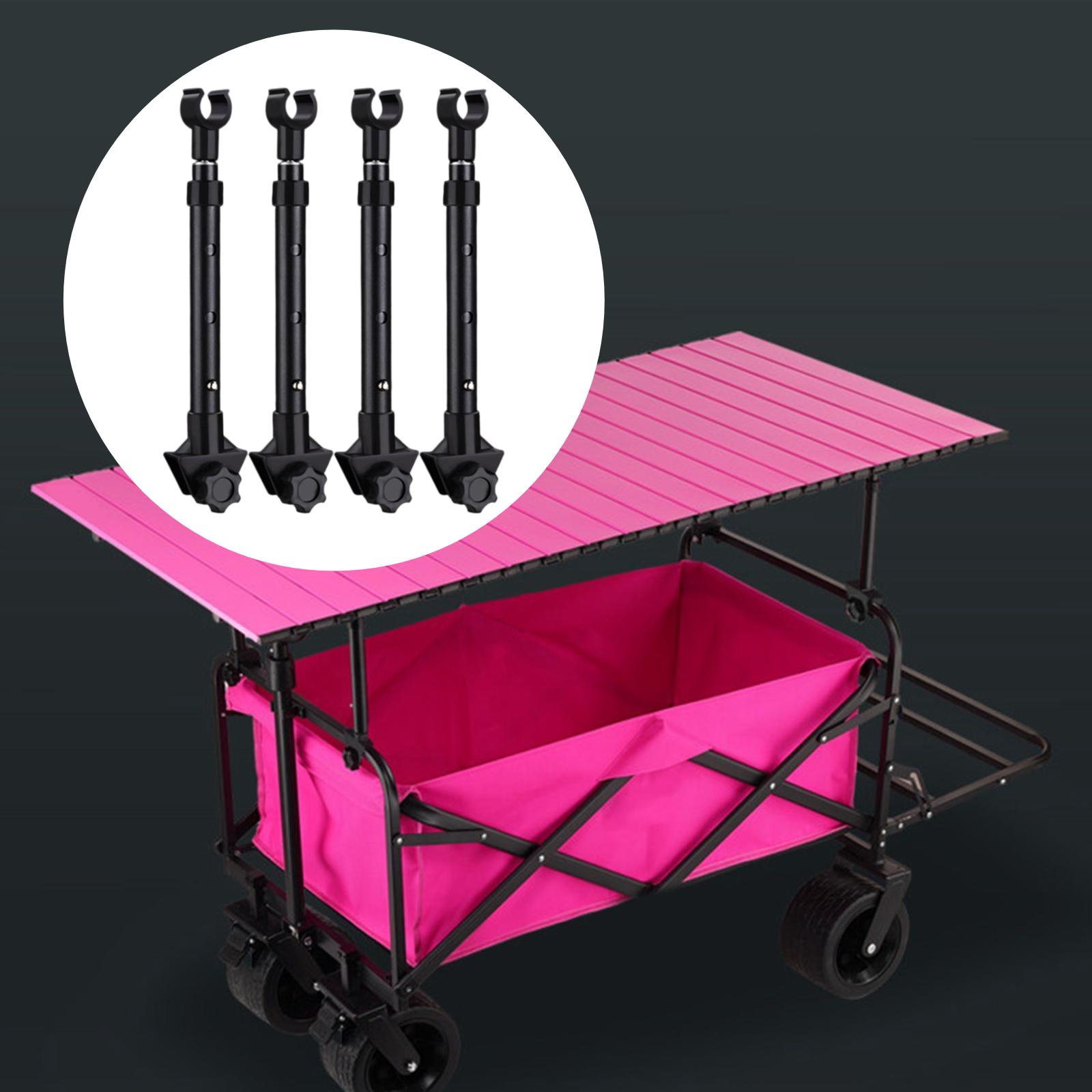 4 Pieces Wagon Cart Roof Rod E - Outdoor Camping Vehicle Wagon ulasan dan harga