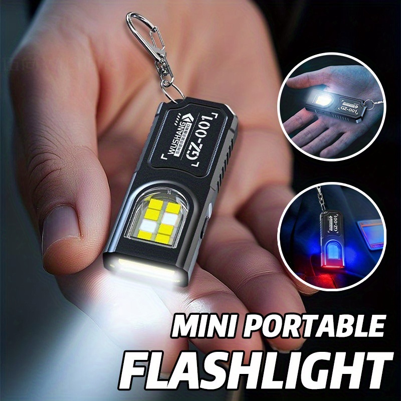 Powerful Mini COB LED Keychain - Outdoor Camping Adventure ulasan dan harga