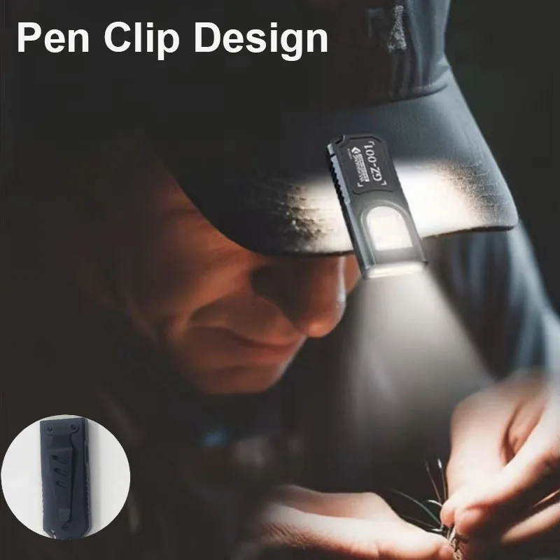Powerful Mini COB LED Keychain - Outdoor Camping Adventure ulasan dan harga