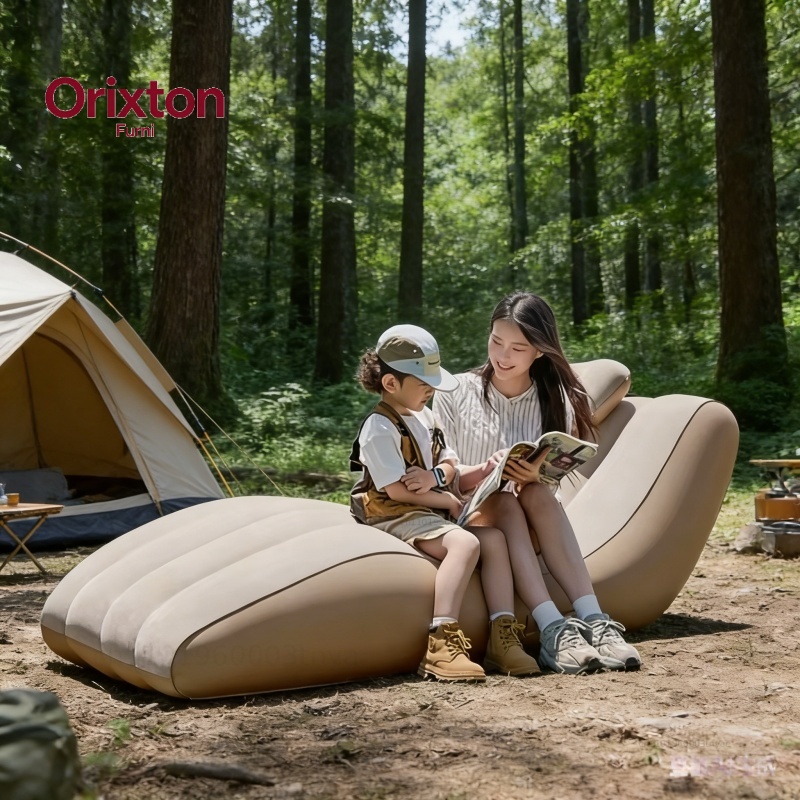 Outdoor Portable Self Inflatin - Outdoor Camping Lounge Chairs ulasan dan harga