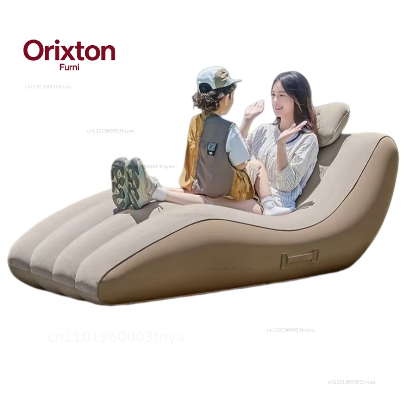 Outdoor Portable Self Inflatin - Outdoor Camping Lounge Chairs ulasan dan harga