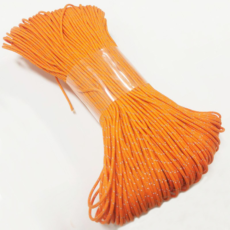 Orange Dia.2mmReflective Parac - Outdoor Camping Extension Cord ulasan dan harga