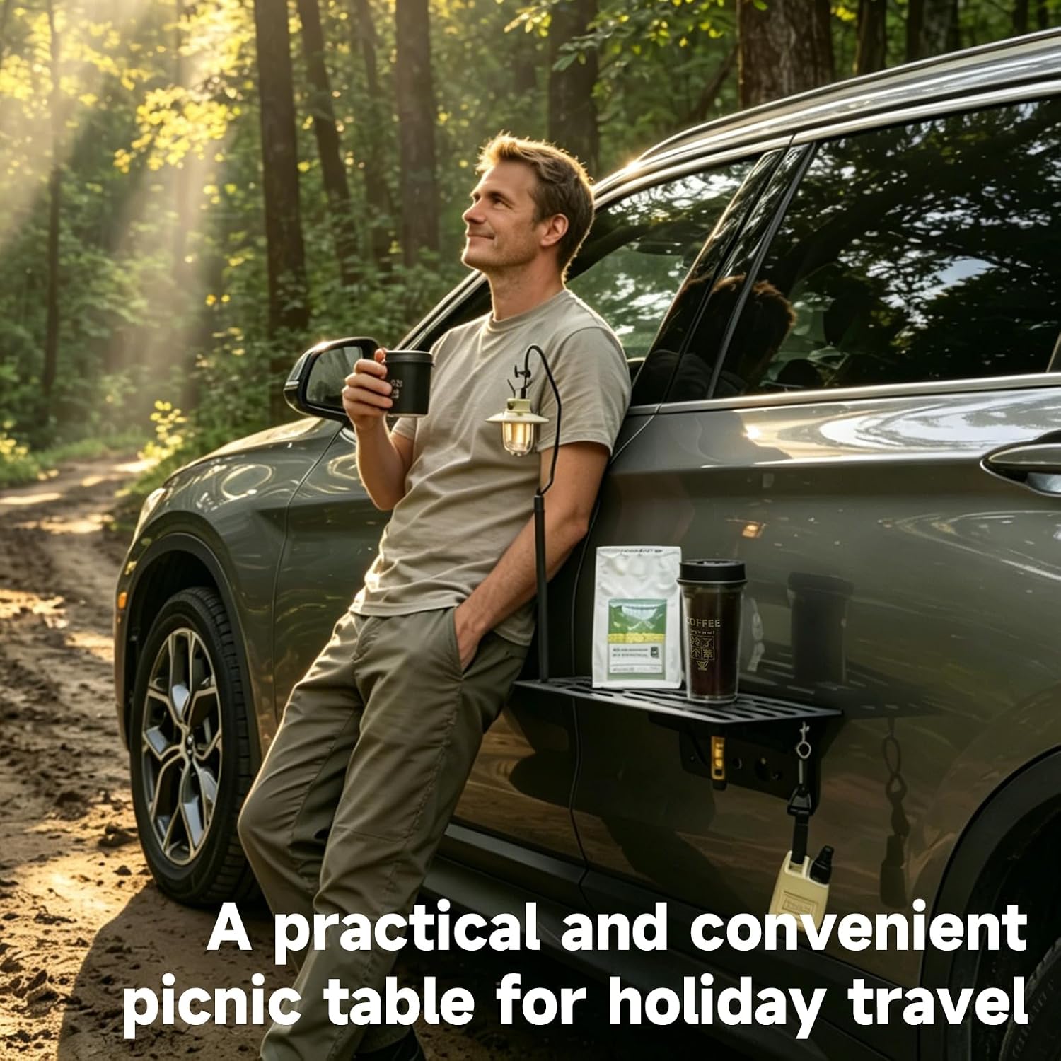 Magnetic Foldable Car Side Tab - Outdoor Camping Table Foldable ulasan dan harga