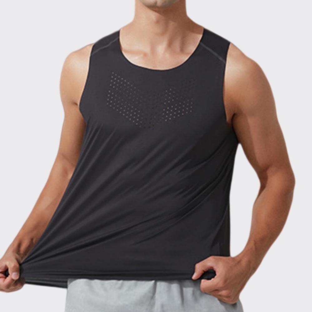 Men Gym Vest Quick Dry Running - Outdoor Camping Equipment ulasan dan harga