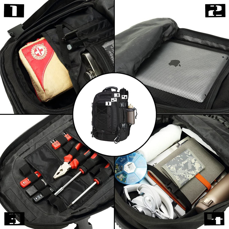 65L Military Backpack for Men, - Lightweight Backpack 65L ulasan dan harga