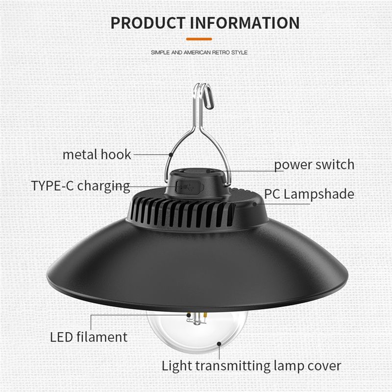 Waterproof Camping Light LED P - Outdoor Camping Tent Waterproof ulasan dan harga