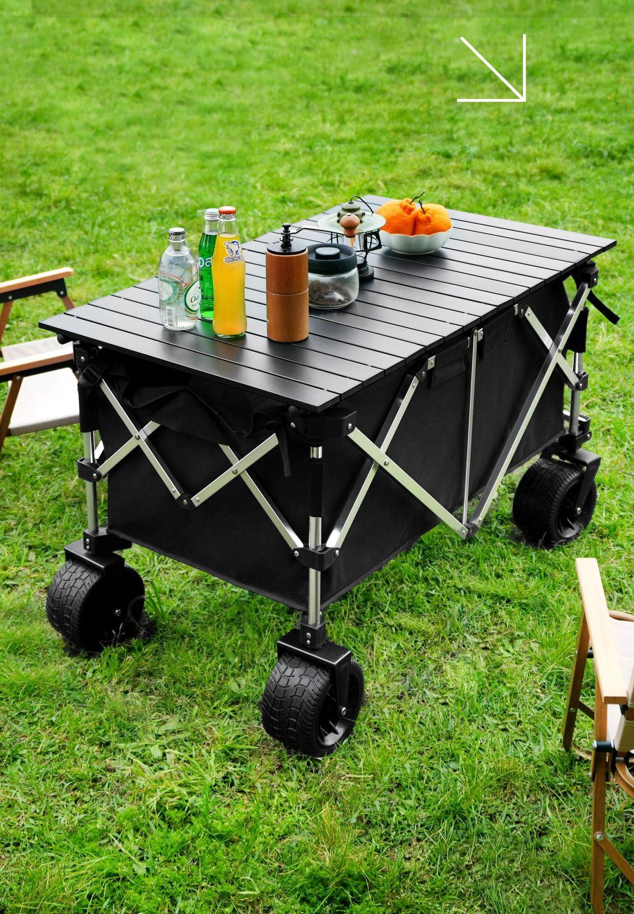 Premium Design Aluminum Foldin - Outdoor Camping Vehicle Wagon ulasan dan harga