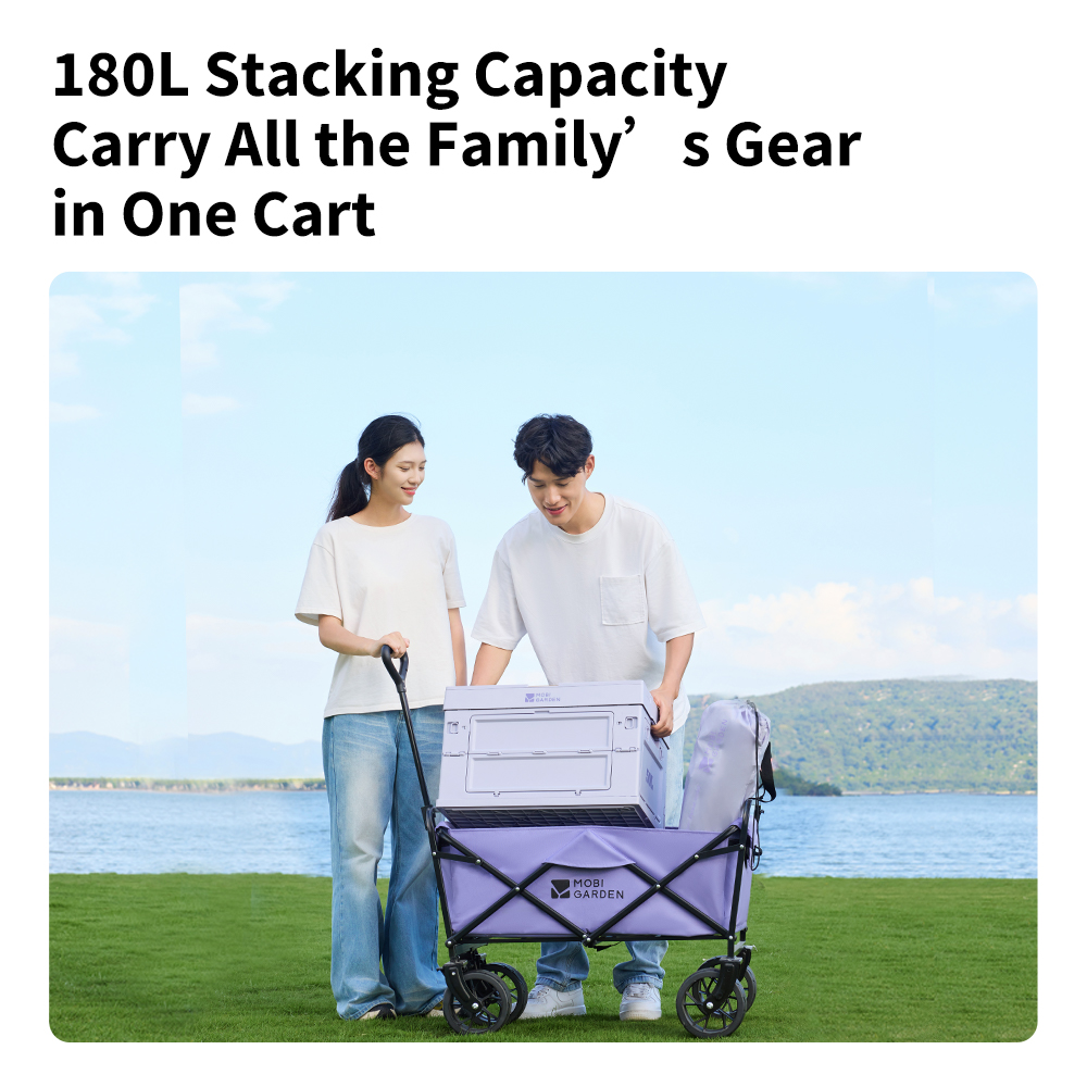 Mobi Garden Foldable Four-Whee - Outdoor Camping Table Foldable ulasan dan harga