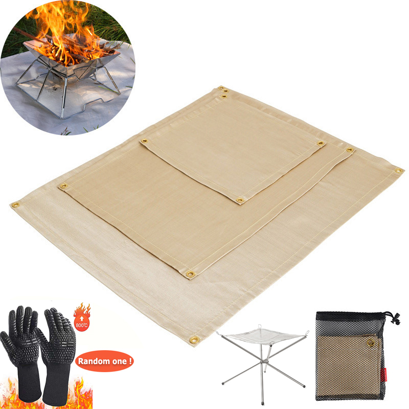 Outdoor Camping Fireproof Clot - Outdoor Camping Rug ulasan dan harga