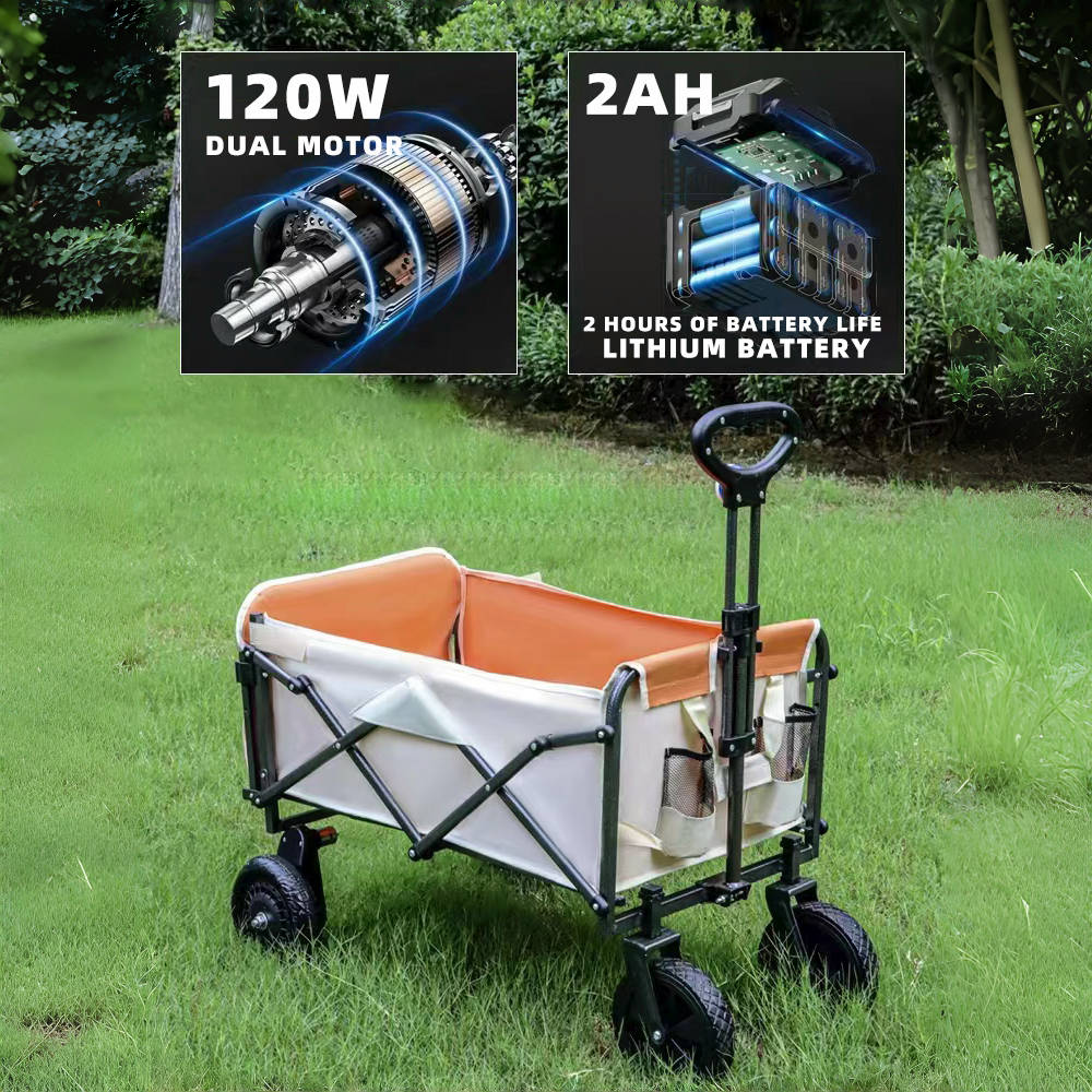 Electric Camping Wagon Cart Fo - Outdoor Camping Table Foldable ulasan dan harga