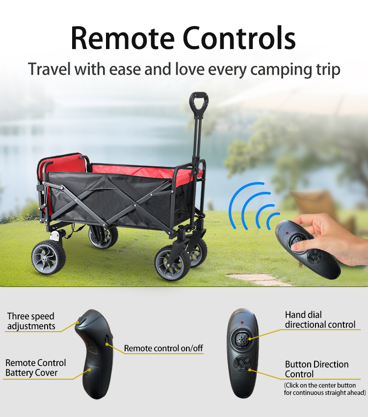 Electric Camping Wagon Cart Fo - Outdoor Camping Table Foldable ulasan dan harga