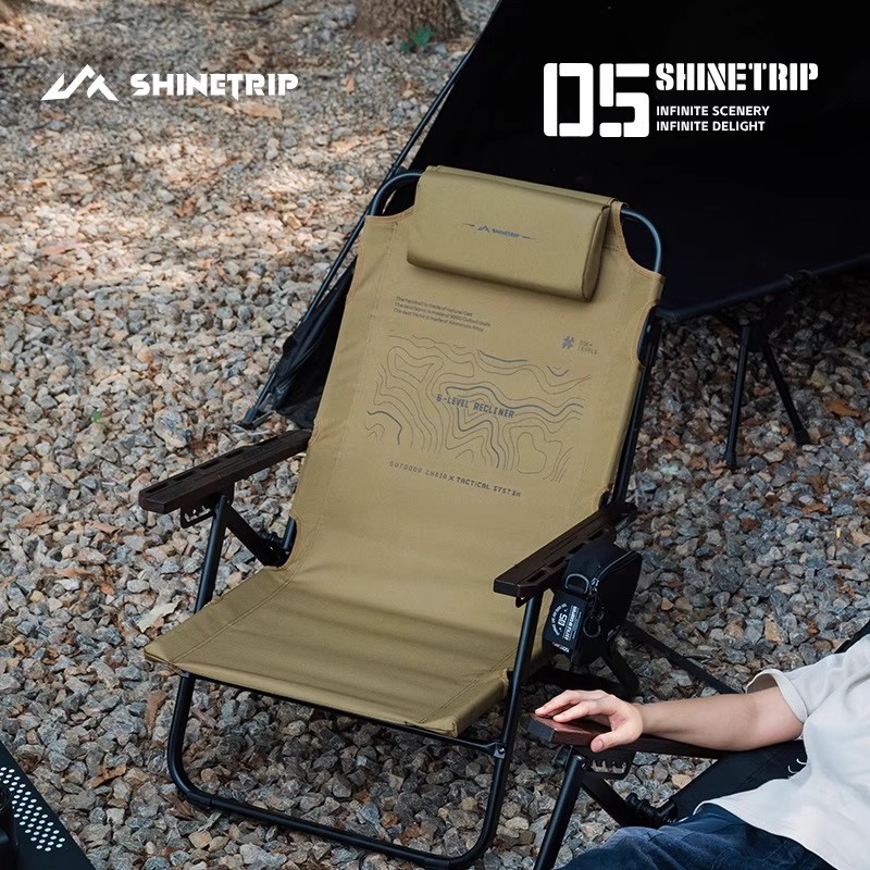 ShineTrip Outdoor Folding Loun - Outdoor Camping Lounge Chairs ulasan dan harga