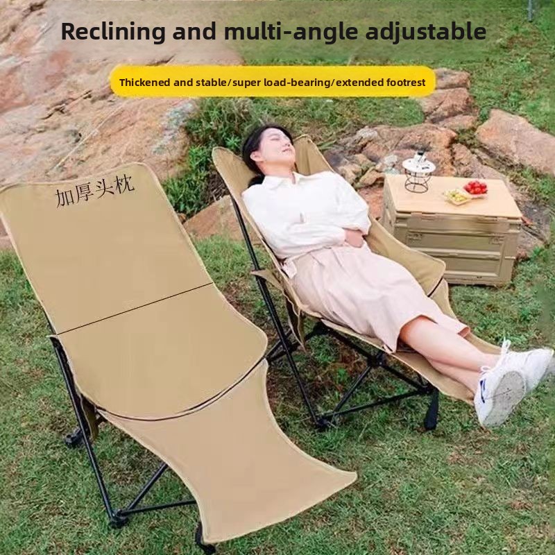 Moon chair with four adjustabl - Outdoor Camping Lounge Chairs ulasan dan harga