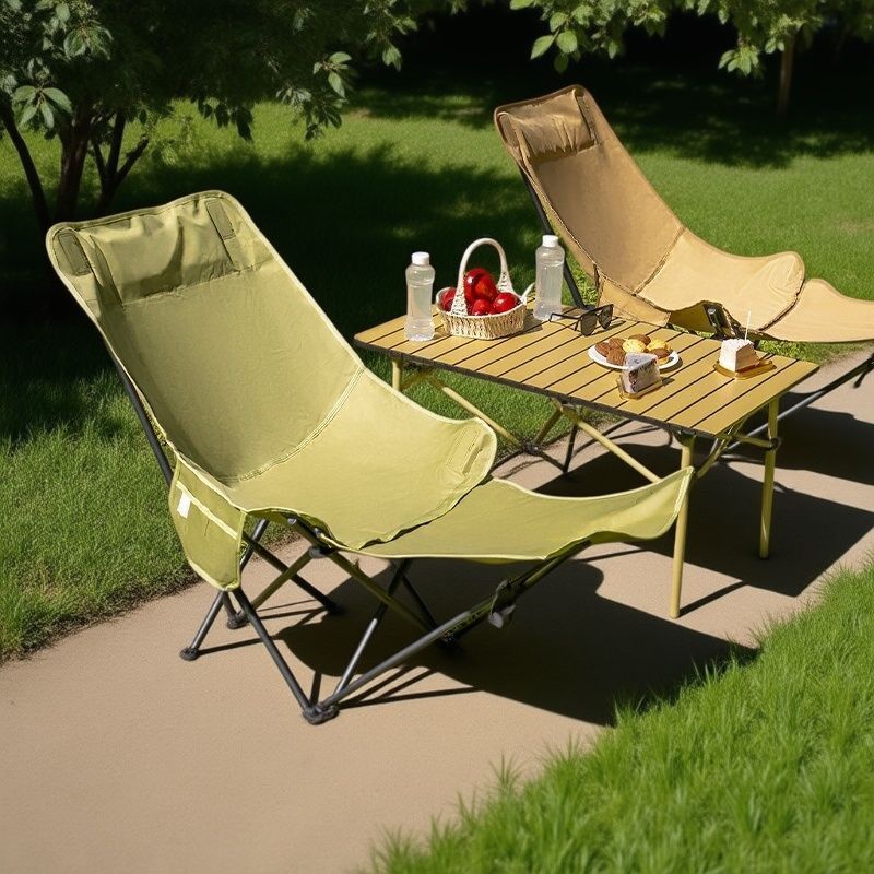 Moon chair with four adjustabl - Outdoor Camping Lounge Chairs ulasan dan harga