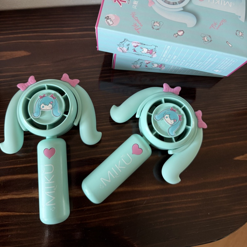 Hatsune Miku Mini Handheld Fan - Outdoor Y Camping ulasan dan harga