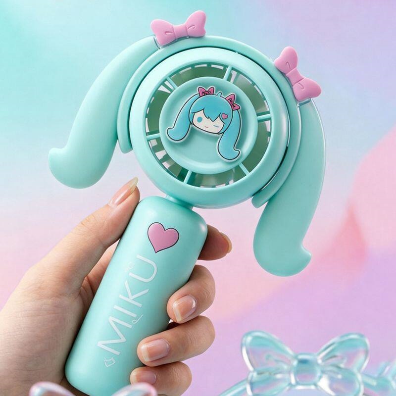 Hatsune Miku Mini Handheld Fan - Outdoor Y Camping ulasan dan harga