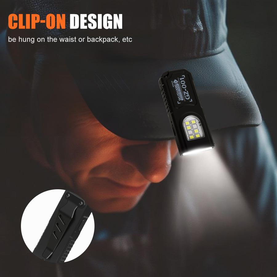 Multifunctional Keychain Flash - Outdoor Camping Adventure ulasan dan harga