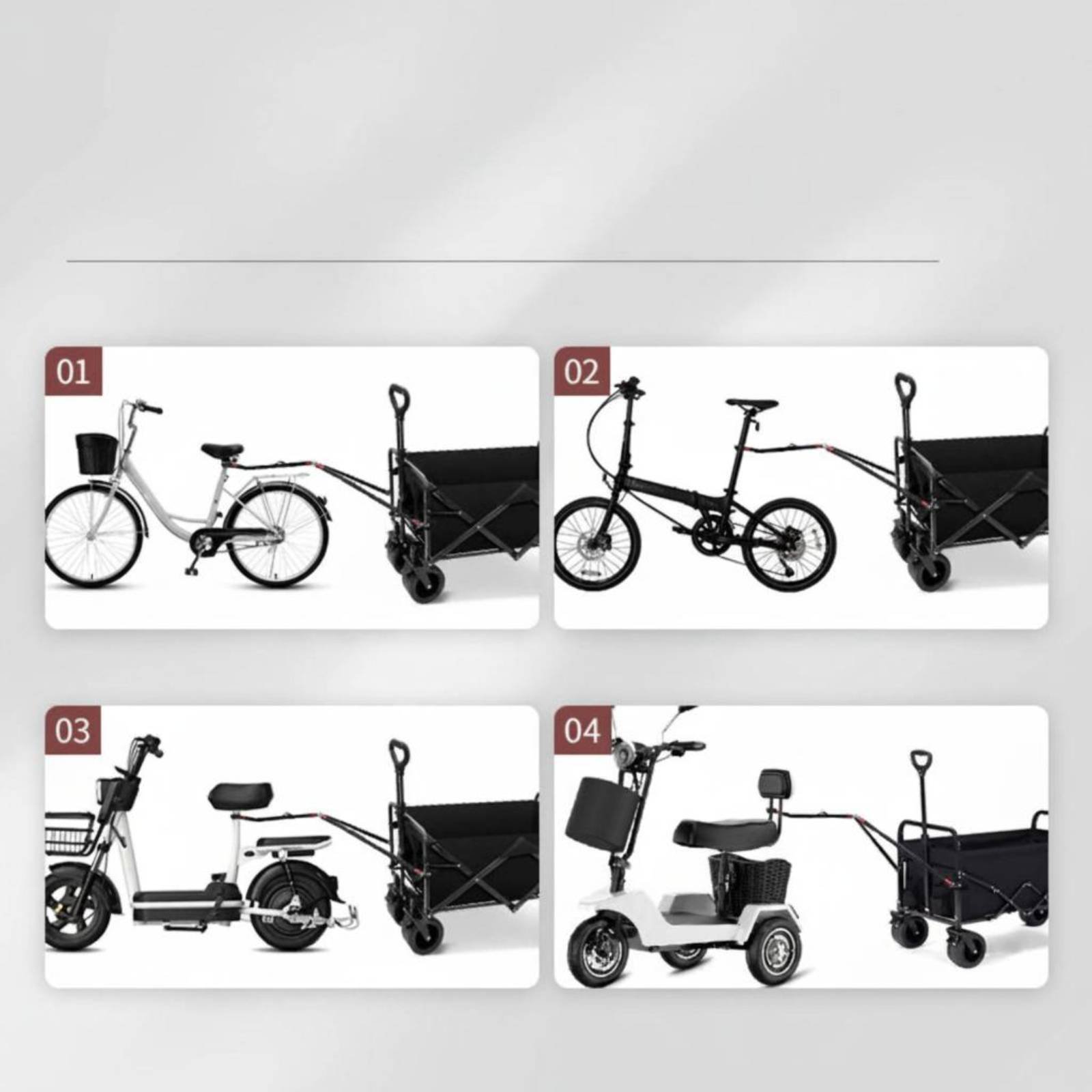 Camping Vehicle Connecting Rod - Outdoor Camping Vehicle Wagon ulasan dan harga
