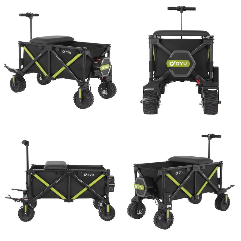 DYU CampX Four-wheel Aluminum  - Outdoor Camping Vehicle Wagon ulasan dan harga