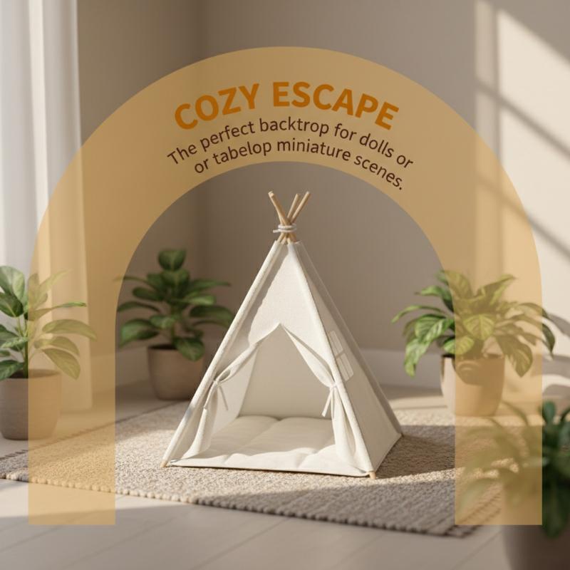 1: 12 Tent Model Decoration Sc - Outdoor Y Camping ulasan dan harga