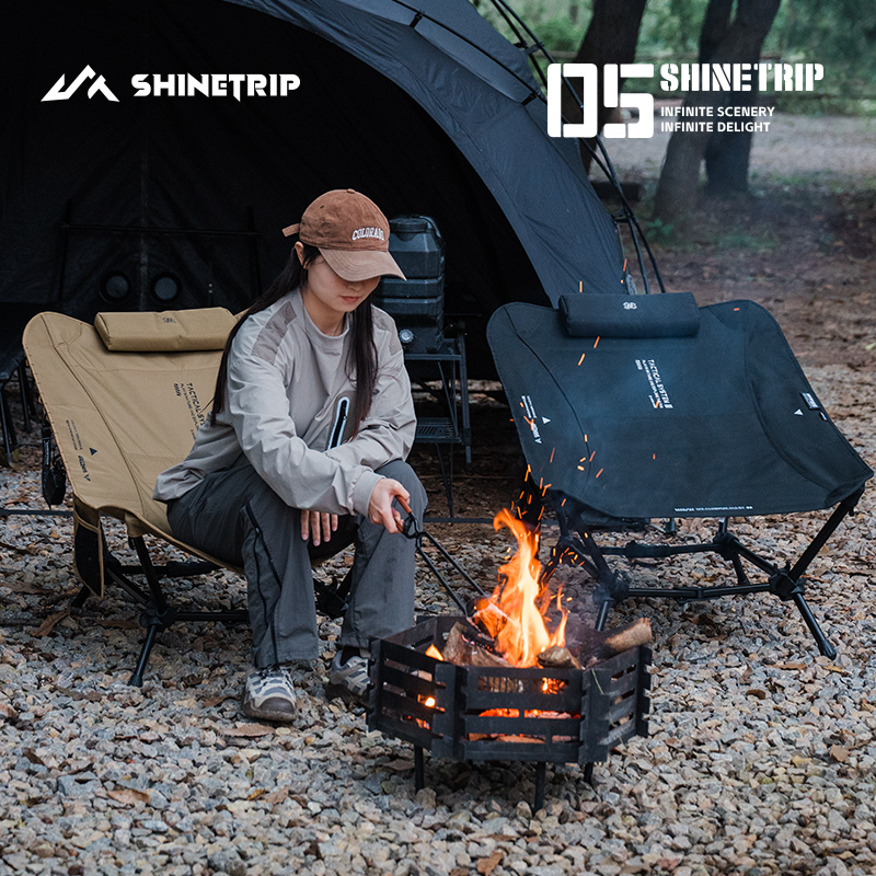 Outdoor Reclining Chair ShineT - Outdoor Camping Lounge Chairs ulasan dan harga